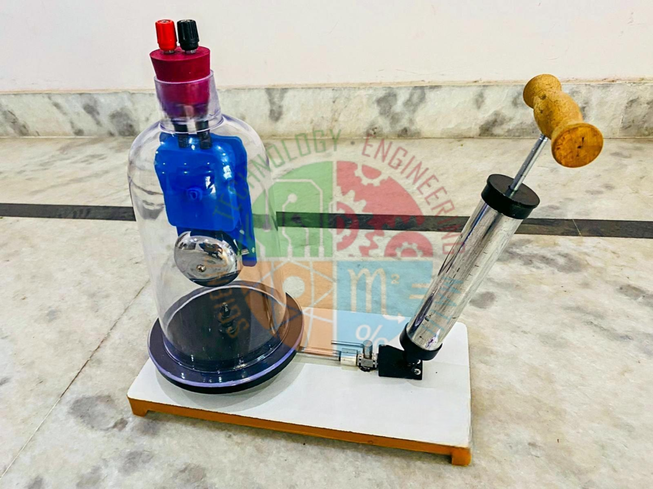 Bell in Jar with Air pump