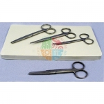 Scissors, Dissecting 110mm s/s &ndash; point ends, open shank